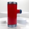 Red-Coated T-Type Male Threaded Reducing Tee（Suitable for Fire Protection / Industrial Pipeline Scenarios）