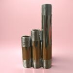 Chrome-Plated Double Male Threaded Pipe Nipple